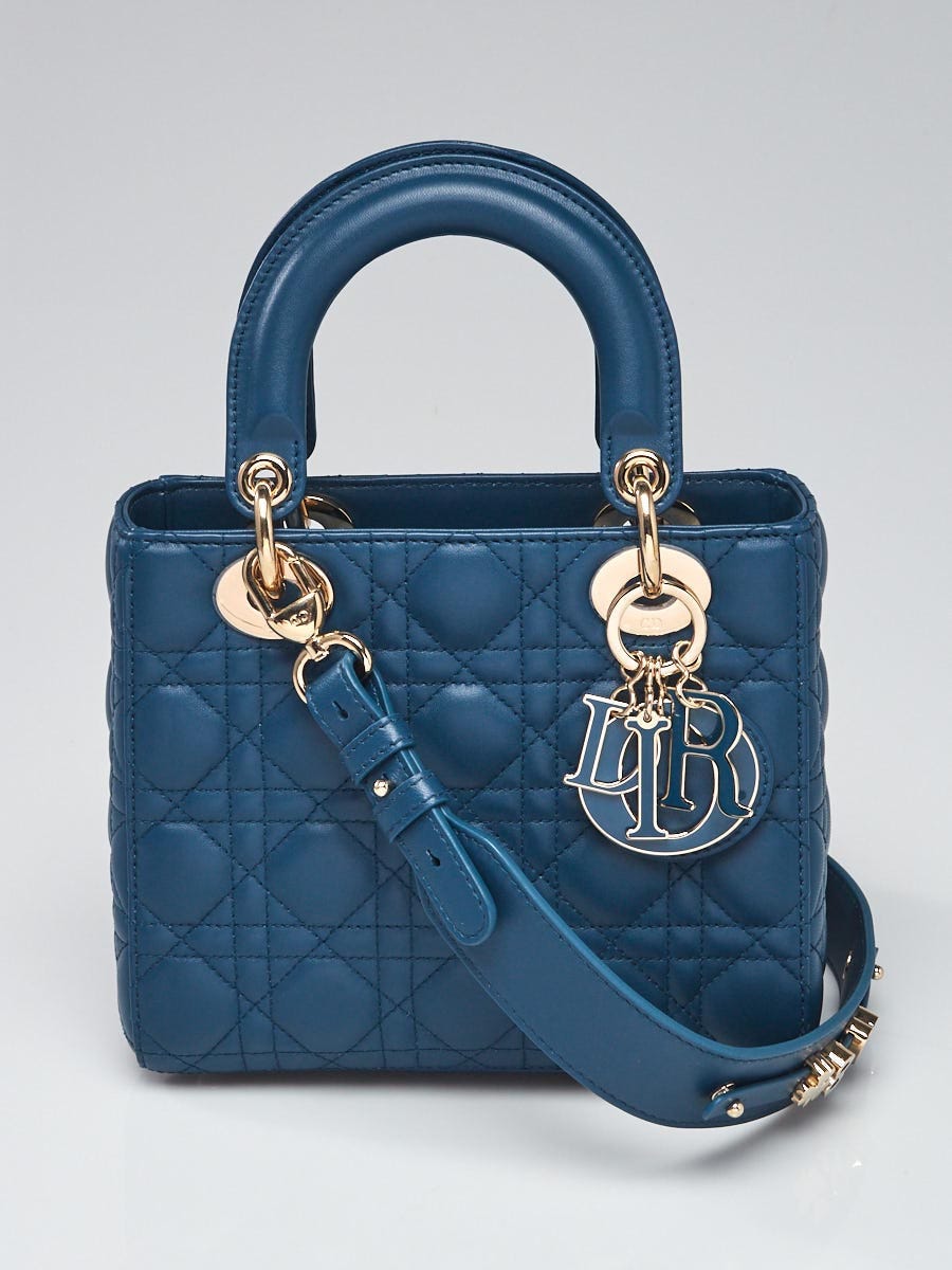 Dior My ABC Lady Dior in Greek Blue  BagButler