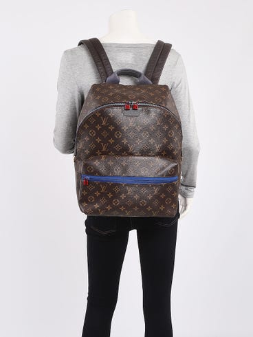 louis vuitton apollo backpack brown Discovery Limited Edition LV Rubber Monogram Canvas PM 128385545 scuba zips Louis Vuitton Palm Springs Backpack