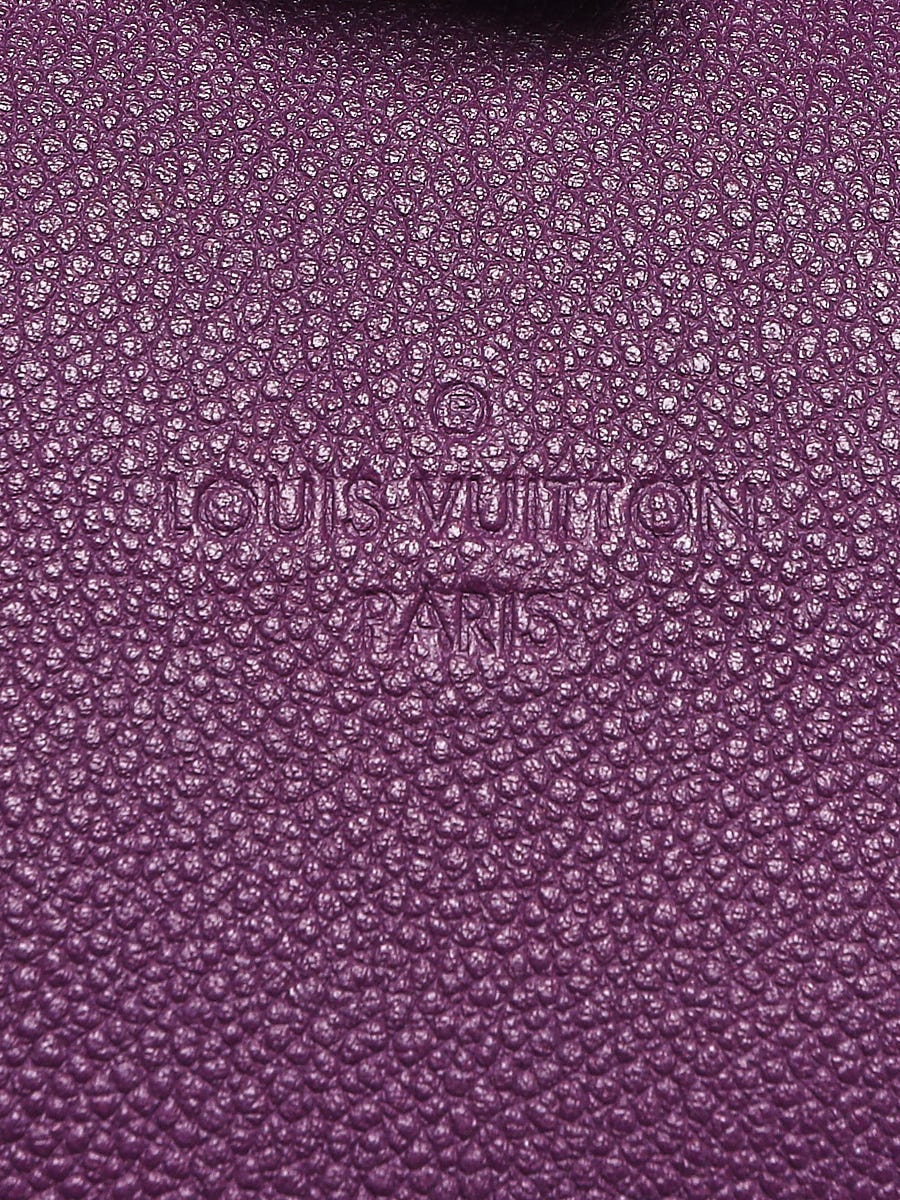 Louis Vuitton Violet Calf Leather Sofia Coppola Bb Bag