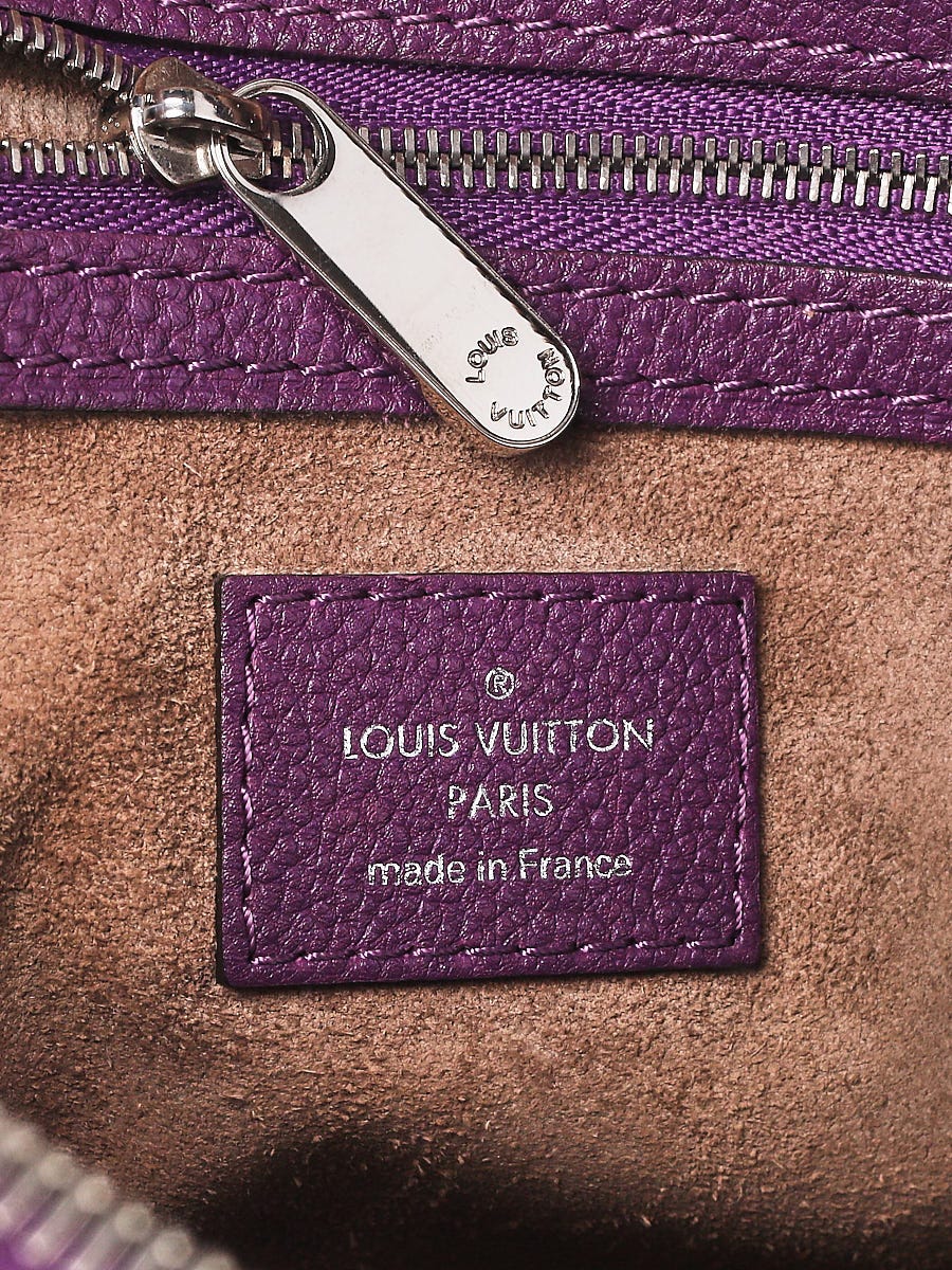 Sofia coppola leather travel bag Louis Vuitton Navy in Leather - 32721860