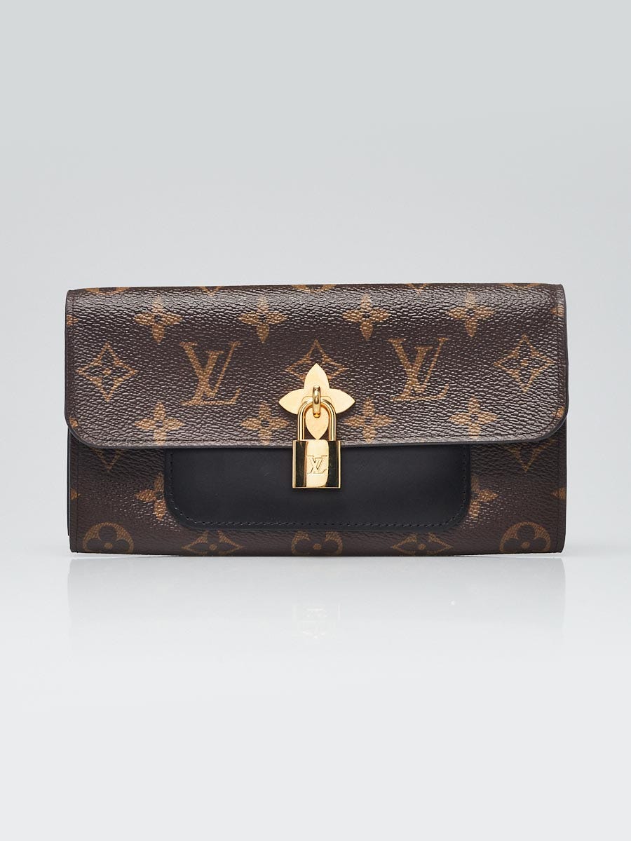 Louis Vuitton Black Monogram Empreinte Clémence Zip wallet black leather   Tín đồ hàng hiệu