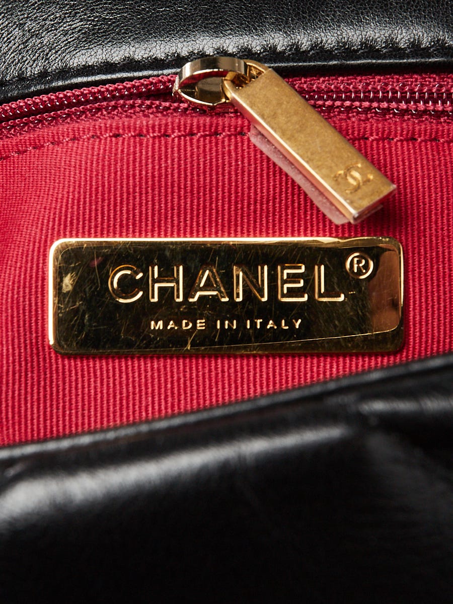 Túi Xách Chanel 19 Lambkin Black