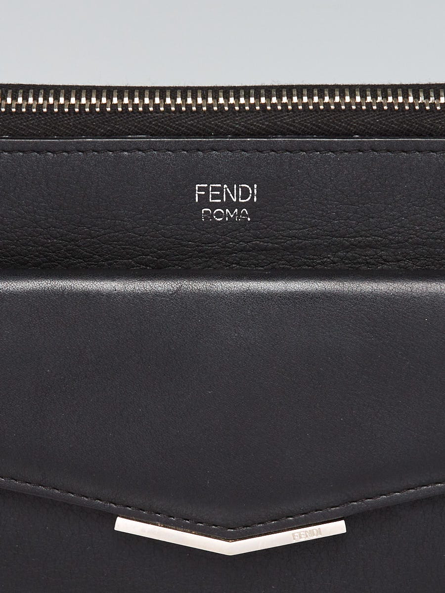 Fendi Envelope Pouch Black Medium