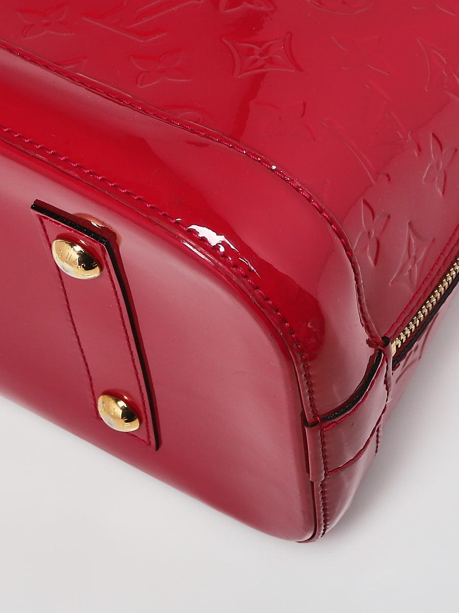 Louis Vuitton - Authenticated Purse - Patent Leather Red Plain for Women, Good Condition