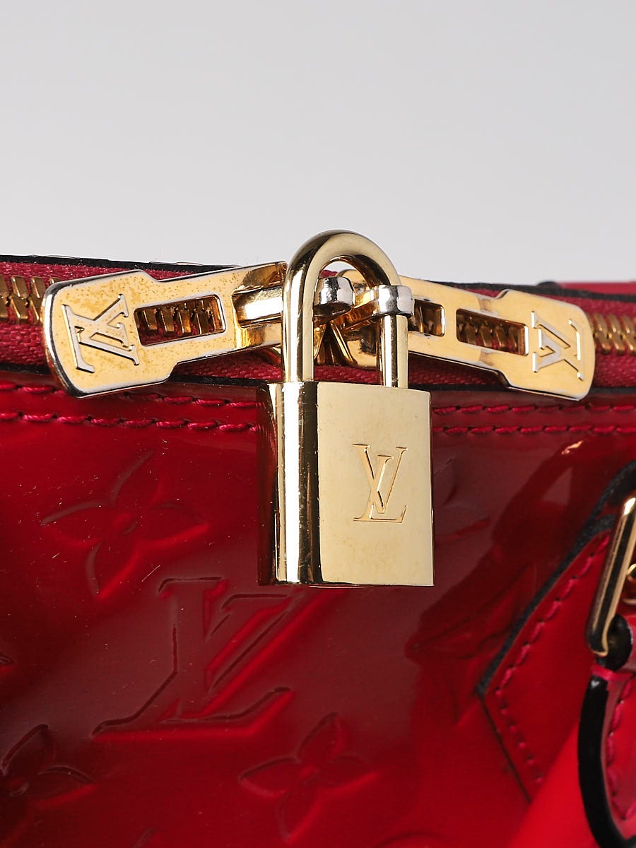 Louis Vuitton Indian Rose Monogram Vernis Alma MM Bag - Yoogi's Closet