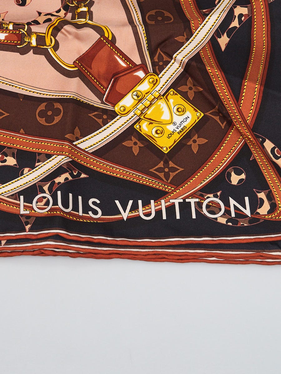 Louis Vuitton Silk Wild At Heart BB Bandeau Scarf (SHF-22642) – LuxeDH