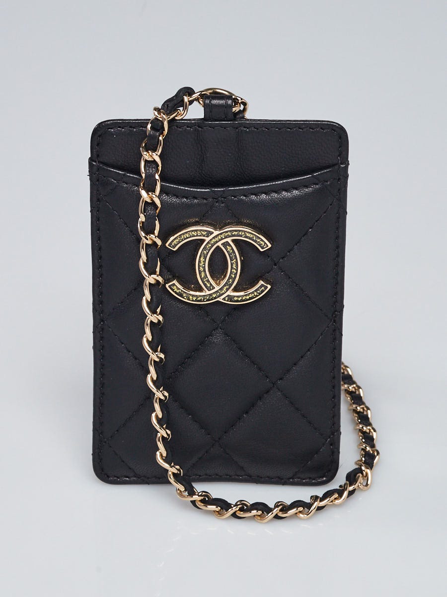 Chanel Black Quilted Leather Drawstring Chain Small Bucket Bag - Yoogi's  Closet