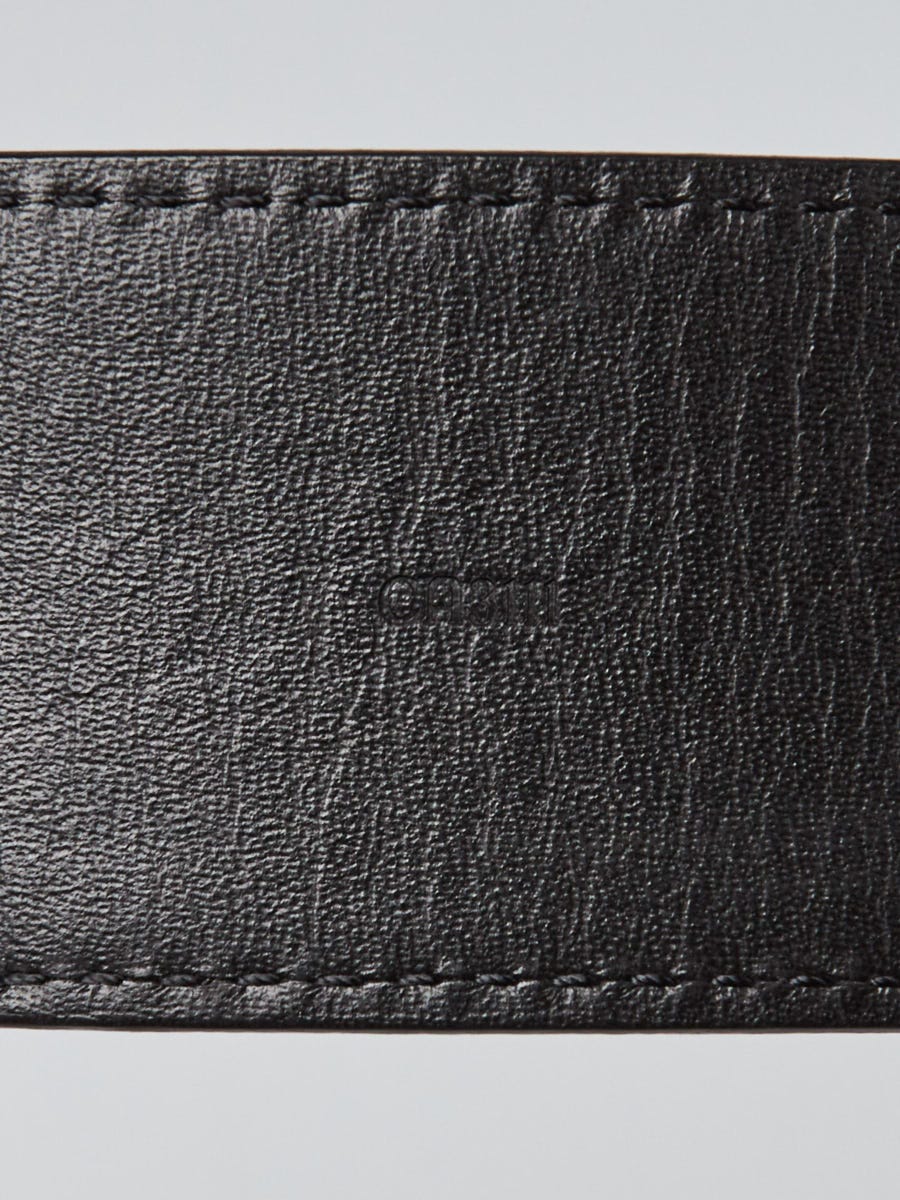 Louis Vuitton Damier Graphite Canvas LV Initiales Belt 95 CM Louis Vuitton