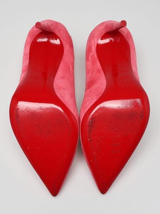 Louis Vuitton red bottom heels size 37.5(worth 800$) open on