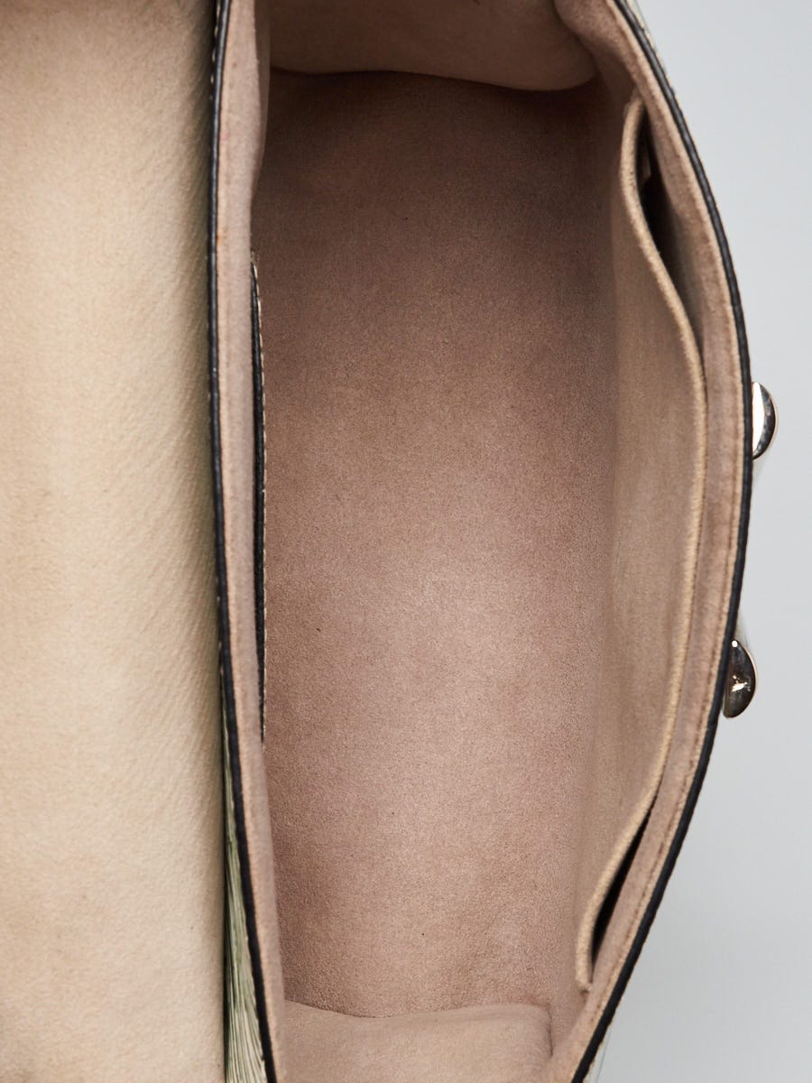 Louis Vuitton Light Denim Epi Leather Twist MM Bag - Yoogi's Closet
