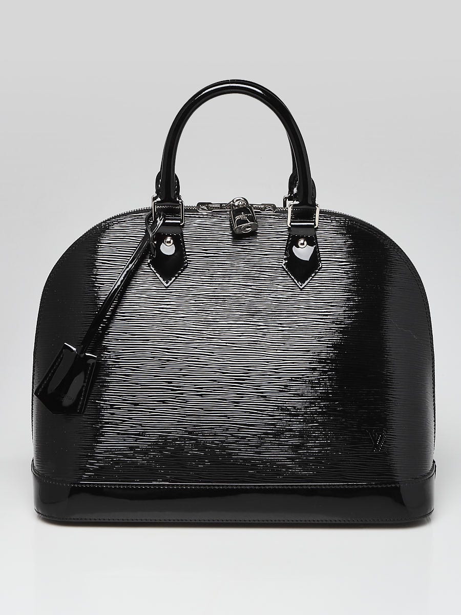 Louis Vuitton Black Electric Epi Alma MM Bag | Yoogi's Closet