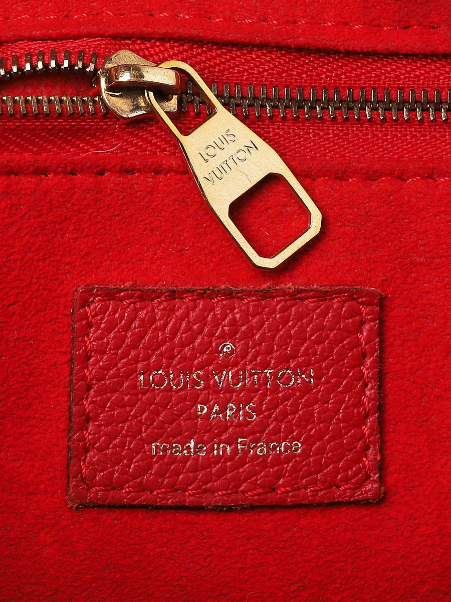 louis vuitton with red lining