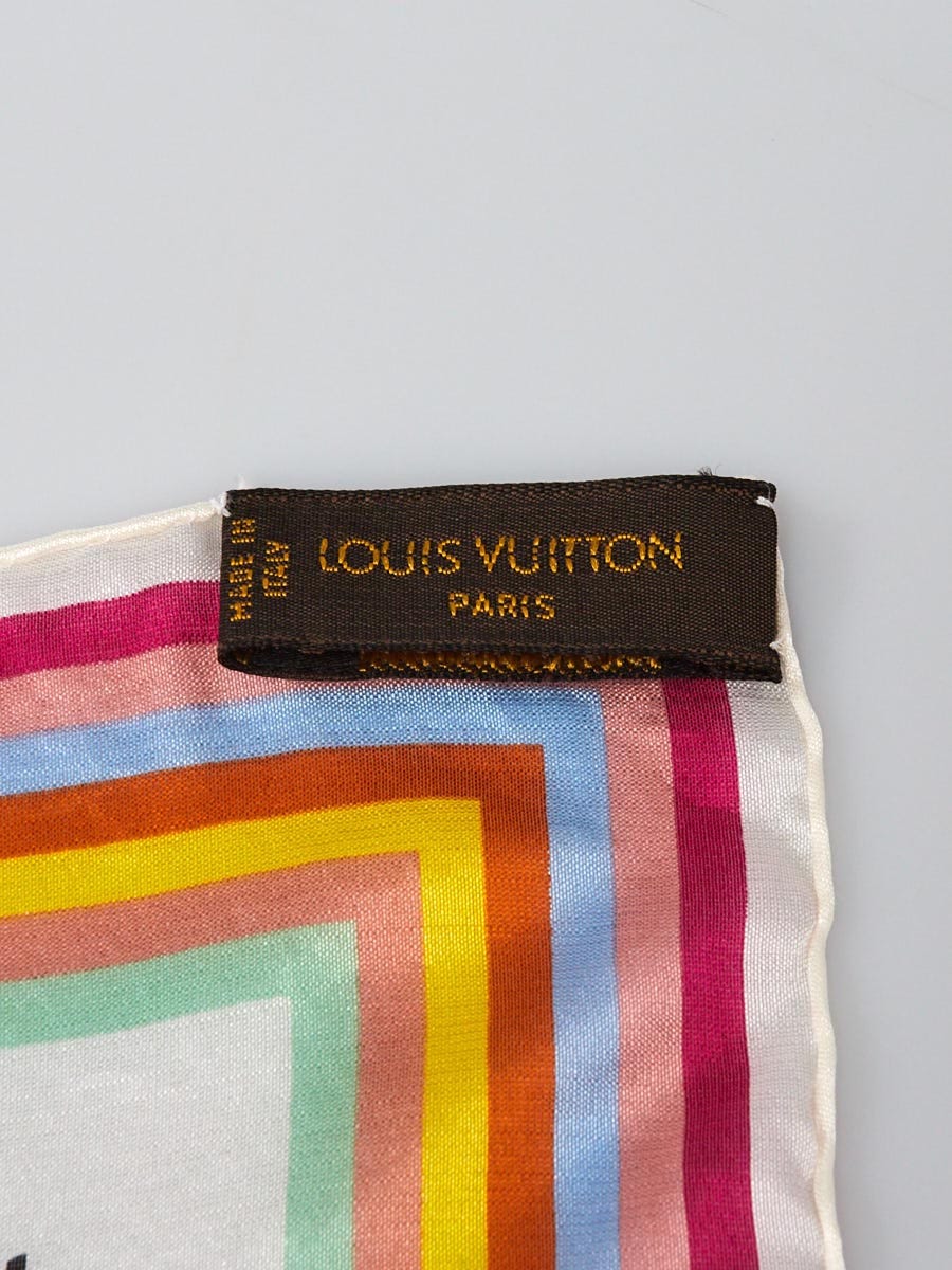 Louis Vuitton Game On White Monogram Multicolor Bandeau Silk Twilly Scarf  ref.293475 - Joli Closet