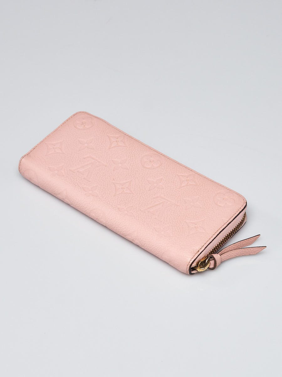 Louis Vuitton Clémence Wallet Rose Ballerine Monogram