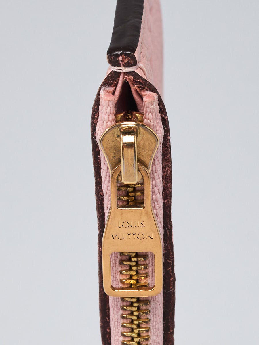 Louis Vuitton Clemence Wallet Monogram Rose Ballerine - LVLENKA