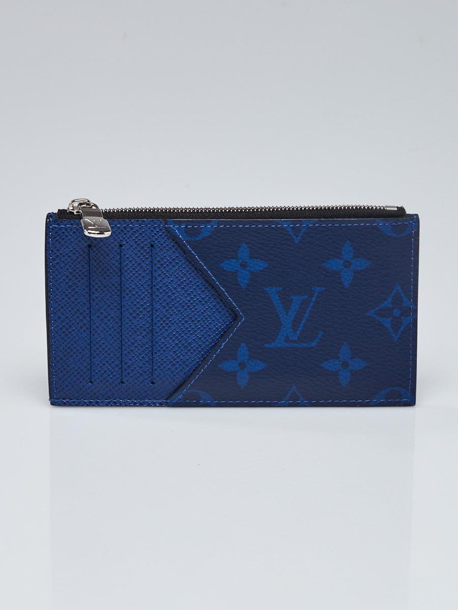 Louis Vuitton - Coin Card Holder - Monogram Canvas - Cobalt - Men - Luxury