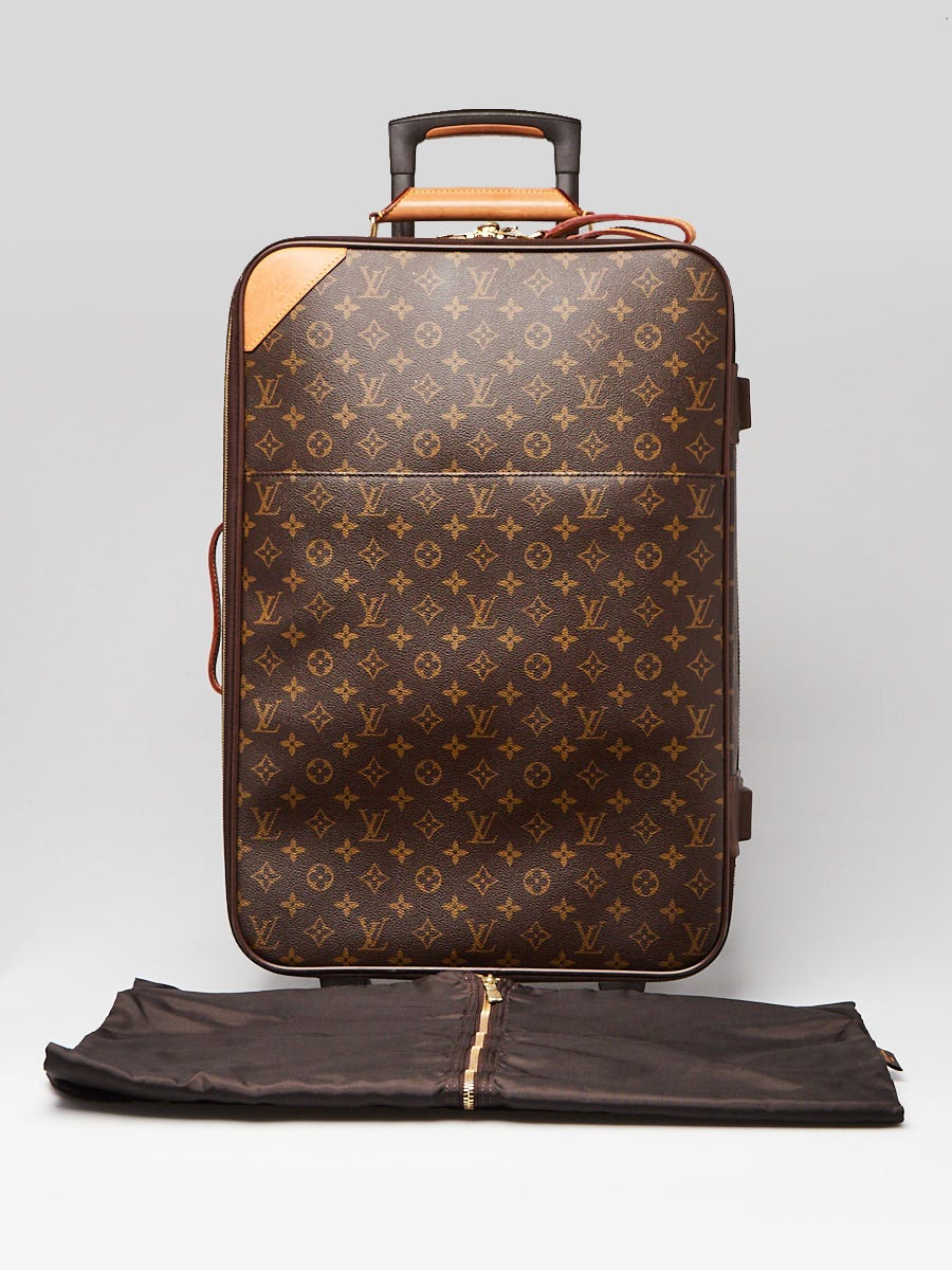 Louis Vuitton Pegase 55 Monogram Canvas Travel Suitcase