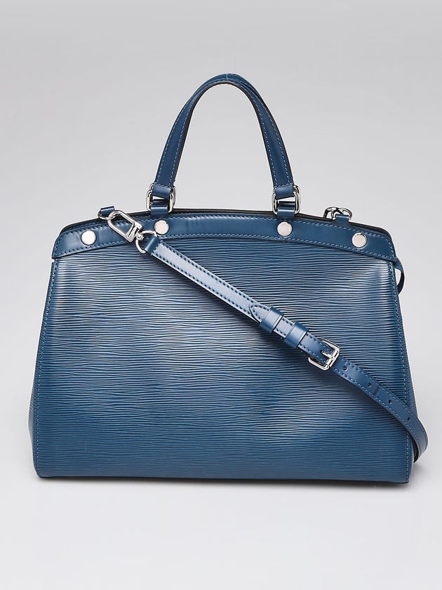 Louis Vuitton Cyan Epi Leather Brea MM Bag