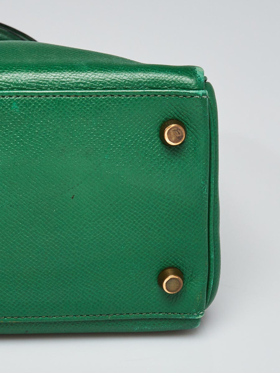 Hermes, Bags, Hermes Pochette Green Belt Bum Bag Fauve Courchevel Leather  O 7329