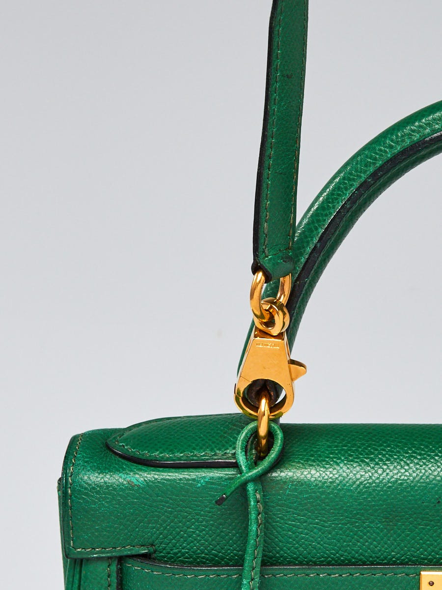 Hermes Courchevel Pochette Green Waist Bag (SHG-oMt7Ji) – LuxeDH
