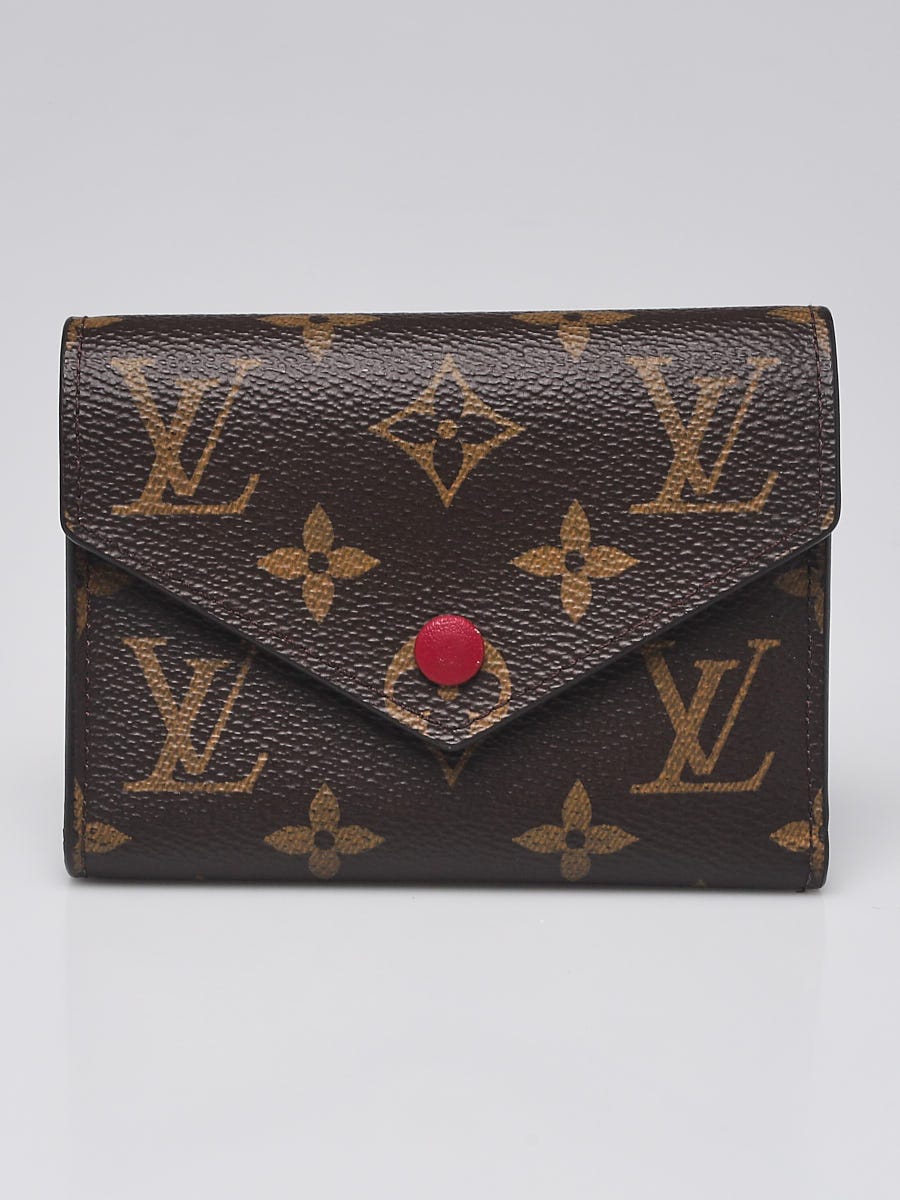 Louis Vuitton - Authenticated Victorine Wallet - Leather Black Plain for Women, Good Condition