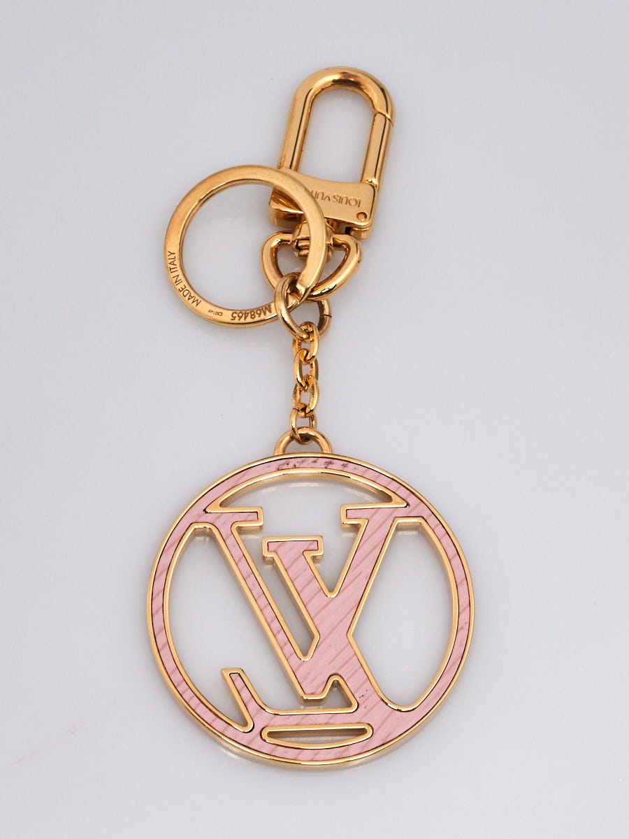 Louis Vuitton LV Circle Twinkling Keyring and Bag Charm