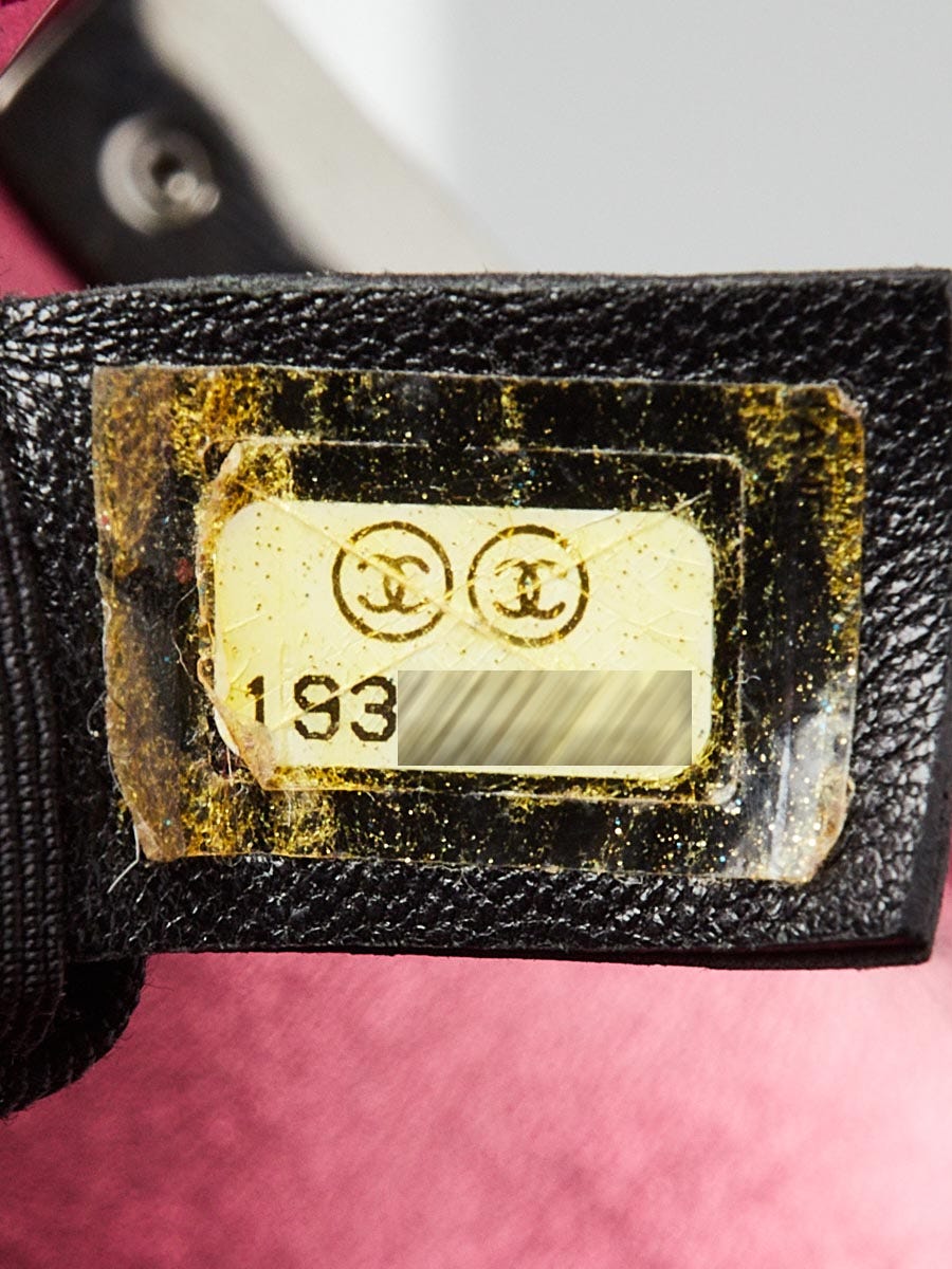 Chanel Pink Quilted Metallic Patent Leather Medium Boy Bag - Yoogi's Closet