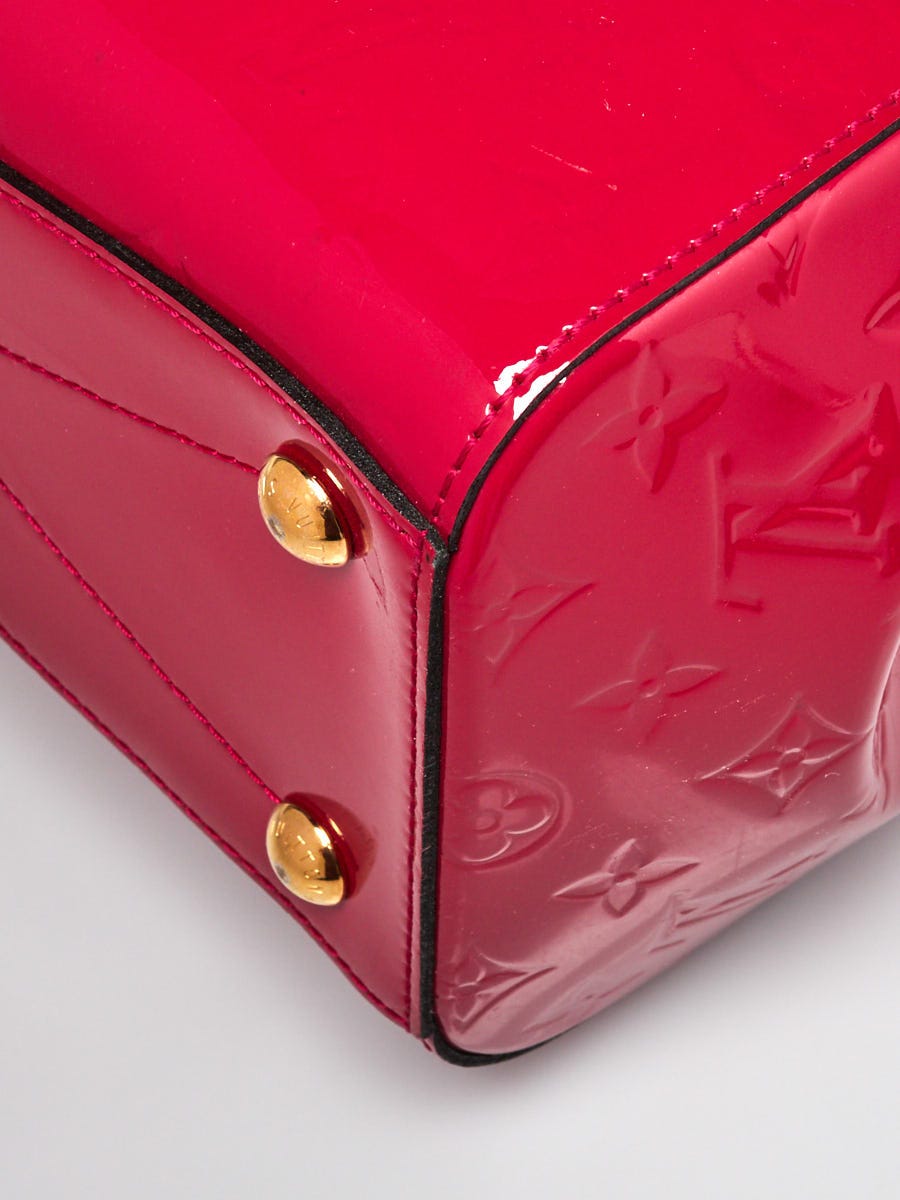 Louis Vuitton Handbag Monogram Verni Montana mm M90084 Rose Andian Pink Ladies