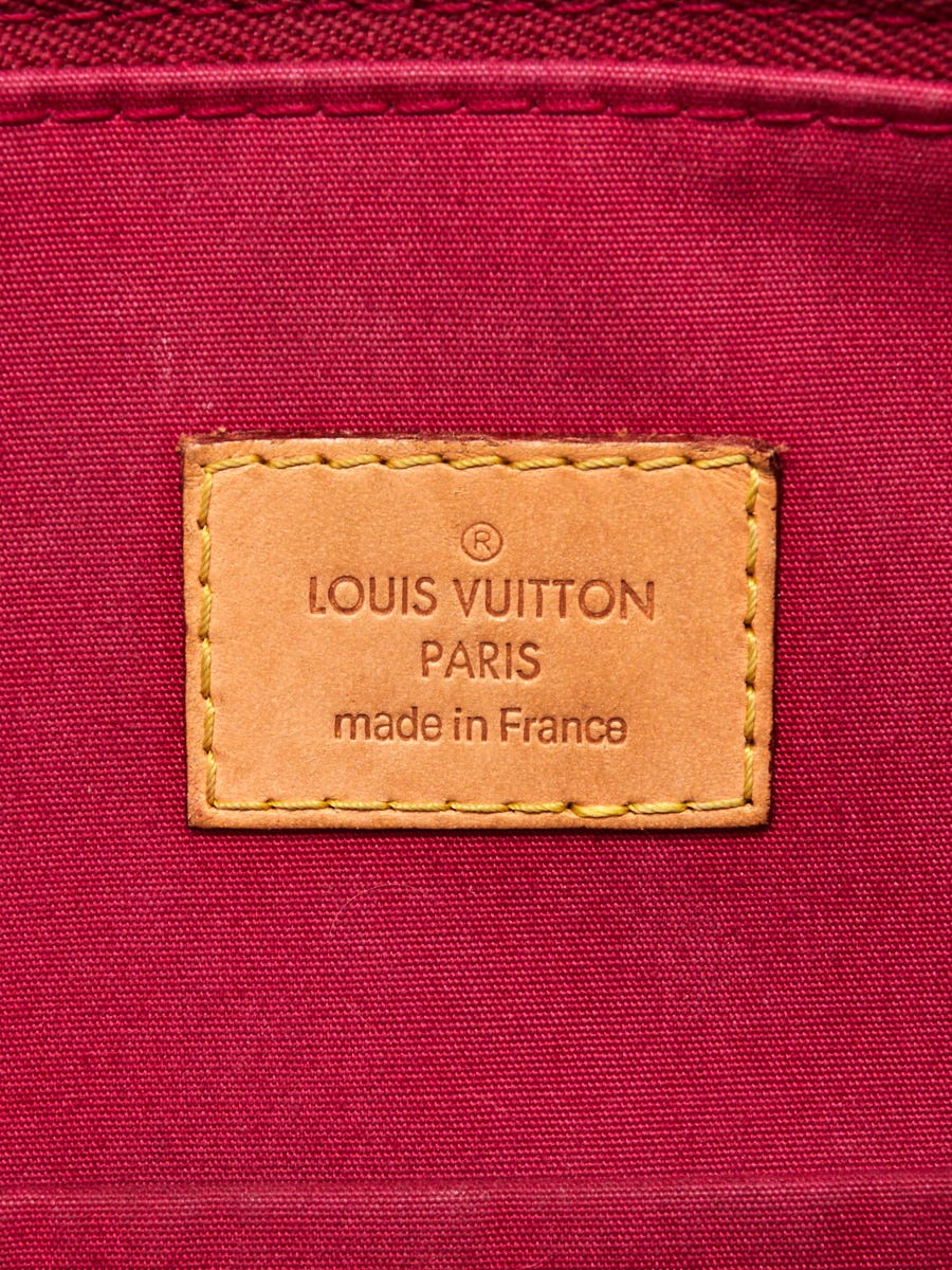 Louis Vuitton Rose Indian Monogram Vernis Montana Bag