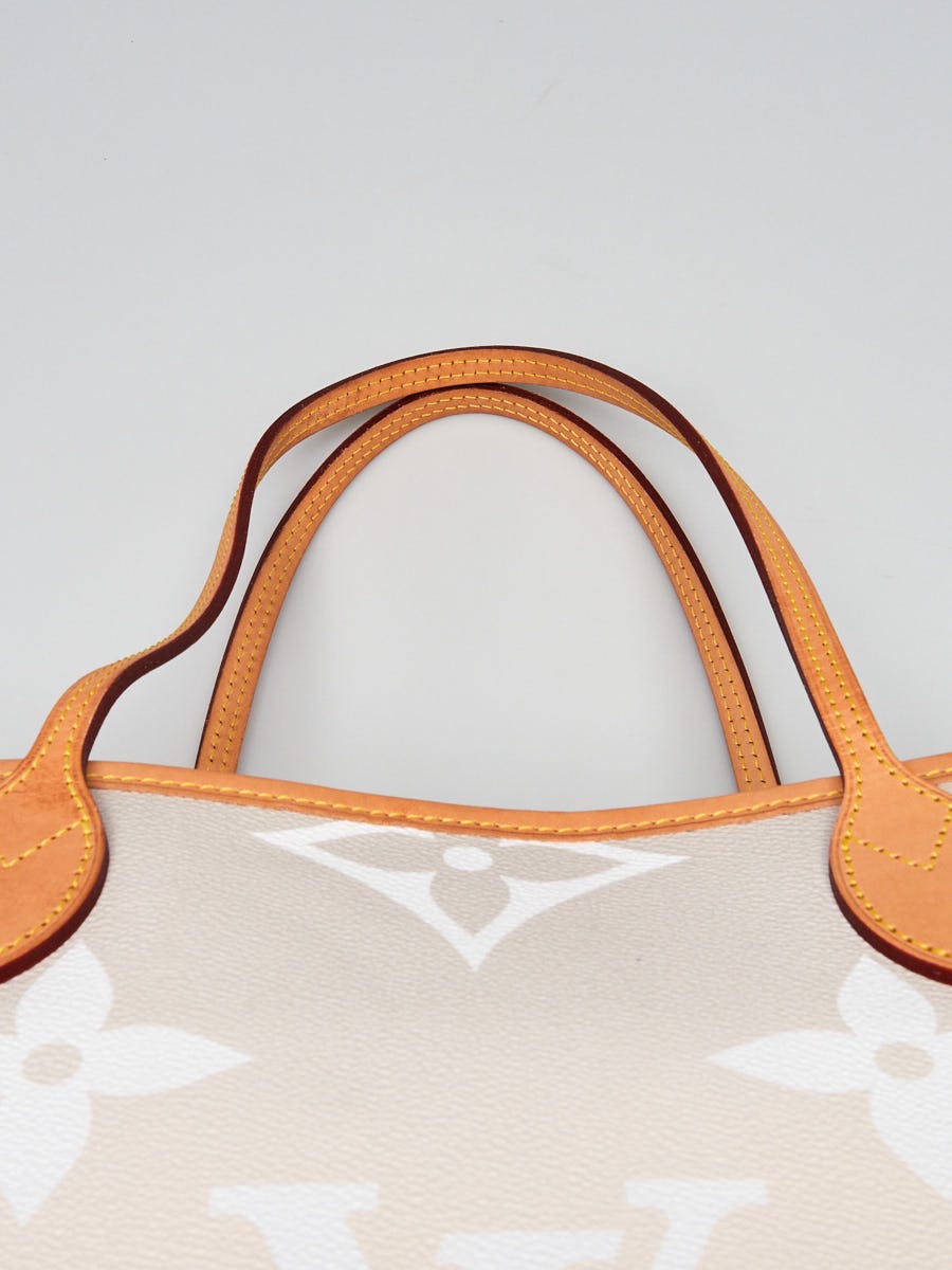 Louis Vuitton Limited Edition Mist Monogram Giant Canvas By the Pool  Neverfull MM NM Bag - Yoogi's Closet