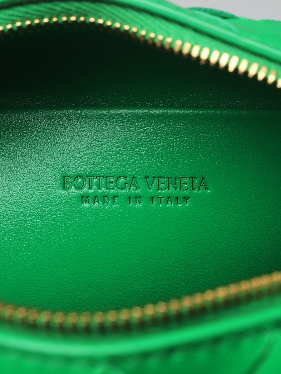 Bottega Veneta Mini Loop Camera Bag | Parakeet Green | Os | The Webster