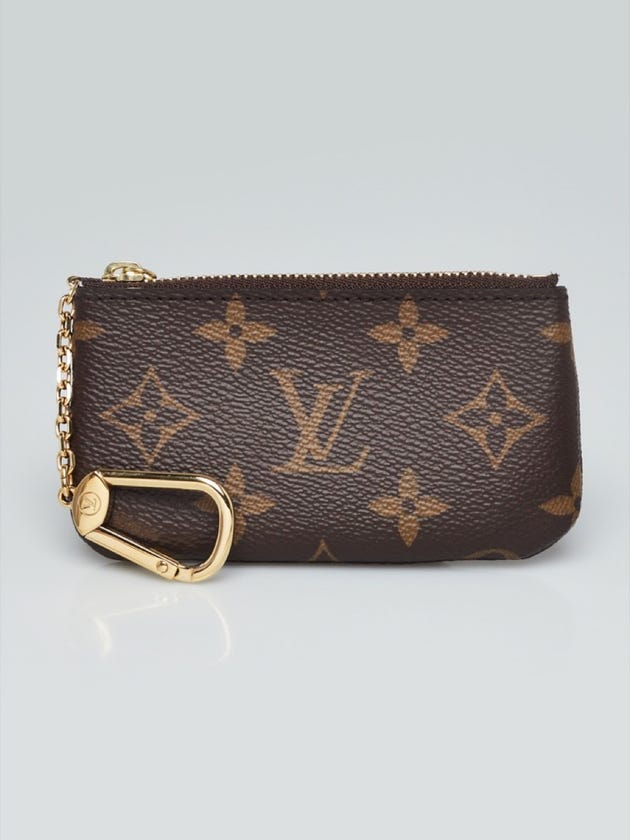 Louis Vuitton Monogram Canvas Pochette Cles Key Pouch