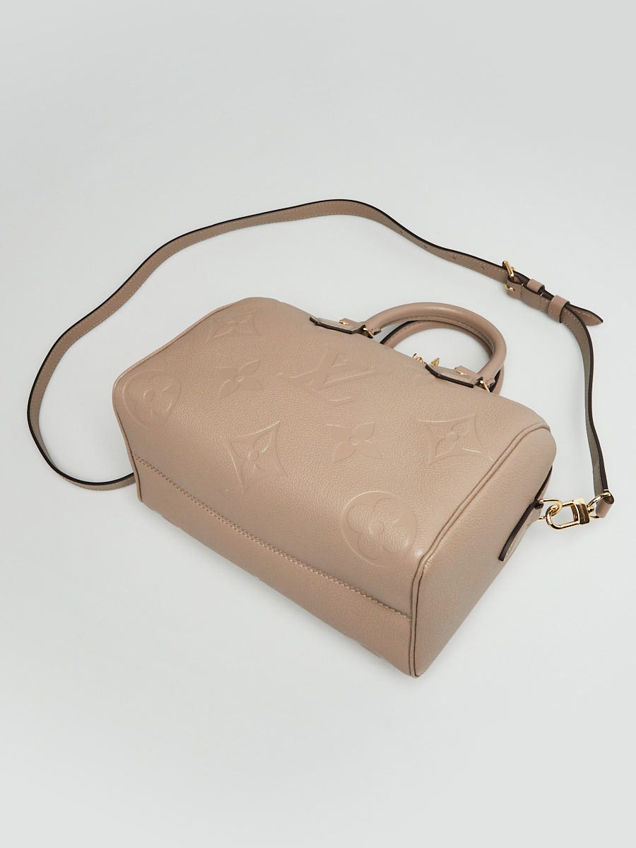 Louis Vuitton, Bags, Lv Speedy Bandouliere 25 Empreinte Turtle Dove