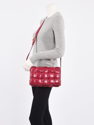 Chanel Red Suede and Leather Medium Gabrielle Hobo Bag - Yoogi's Closet