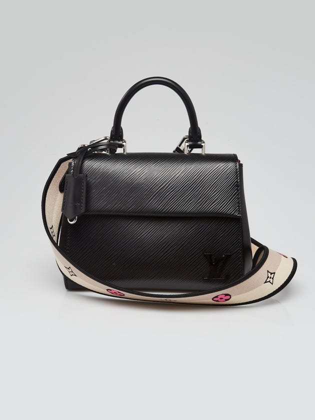 Louis Vuitton Black Epi Leather Mini Cluny Bag