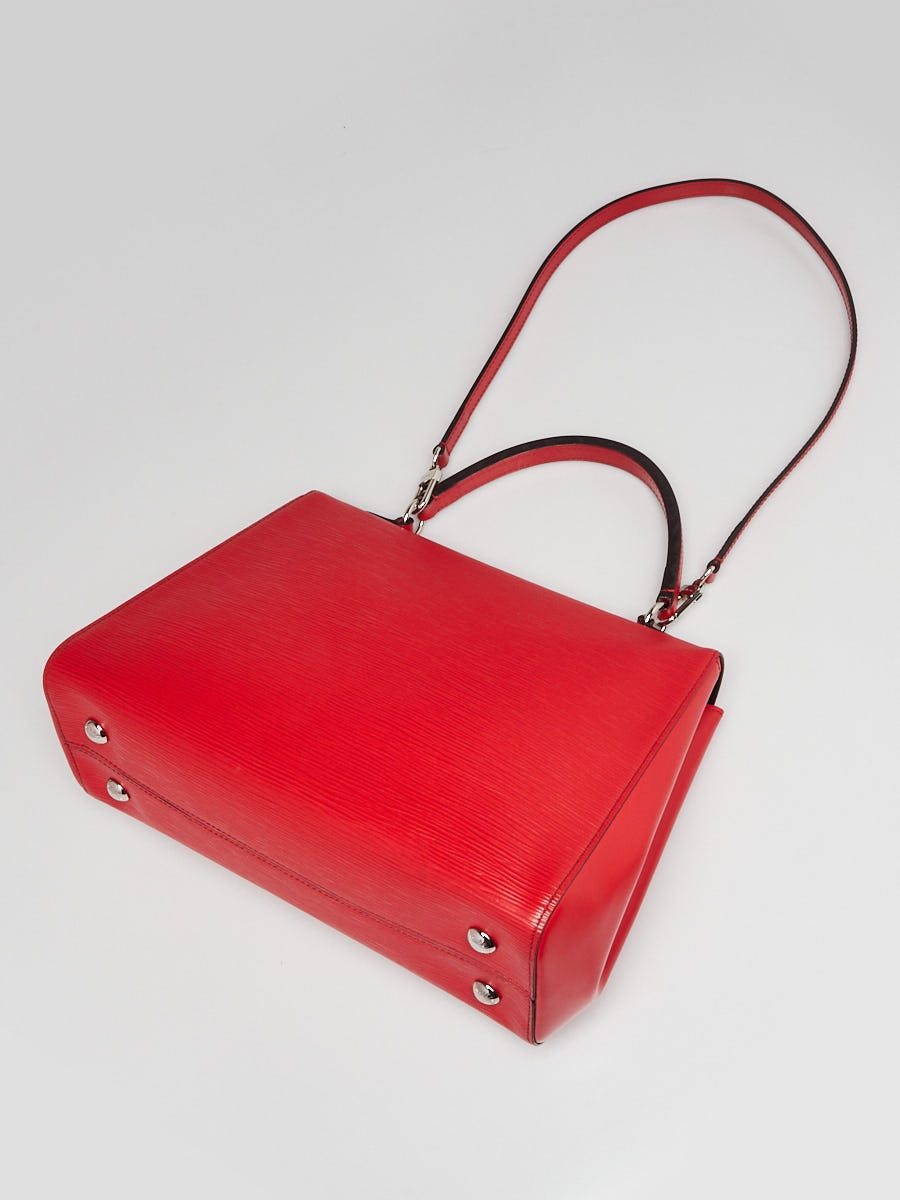 Louis Vuitton Coquelicot Epi Leather Cluny MM Bag - Yoogi's Closet