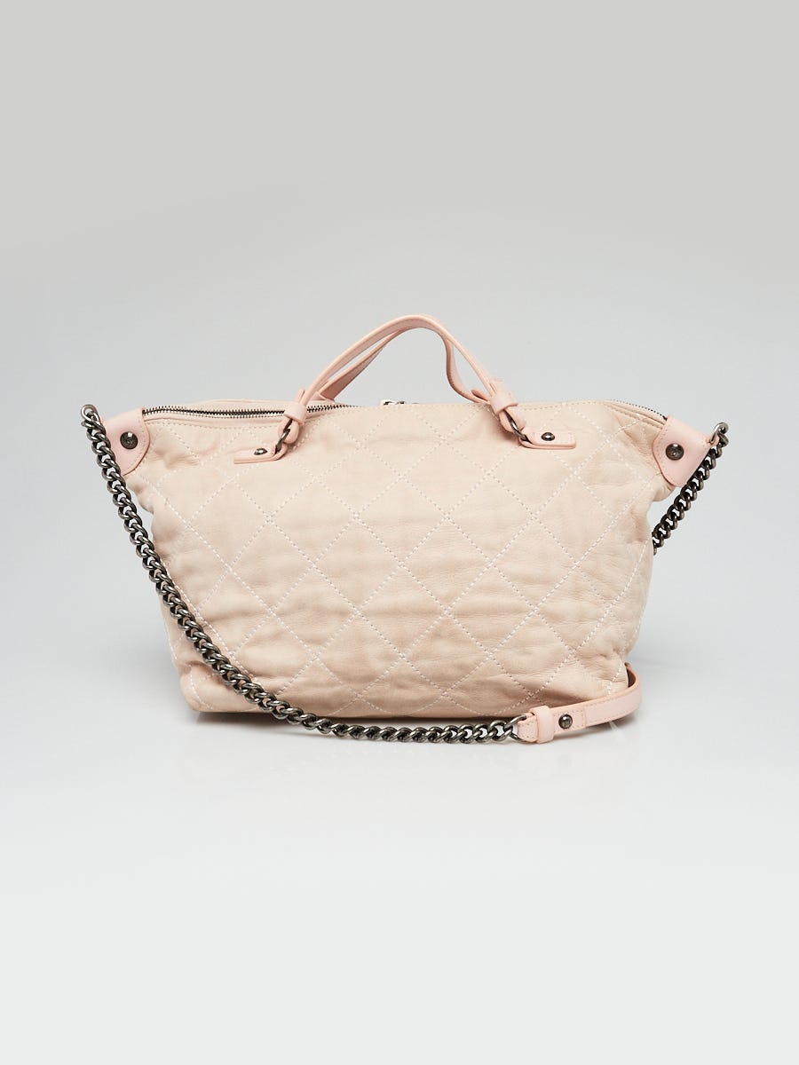 Chanel Brown Quilted Leather Chain Around Hobo Bag - Yoogi's Closet