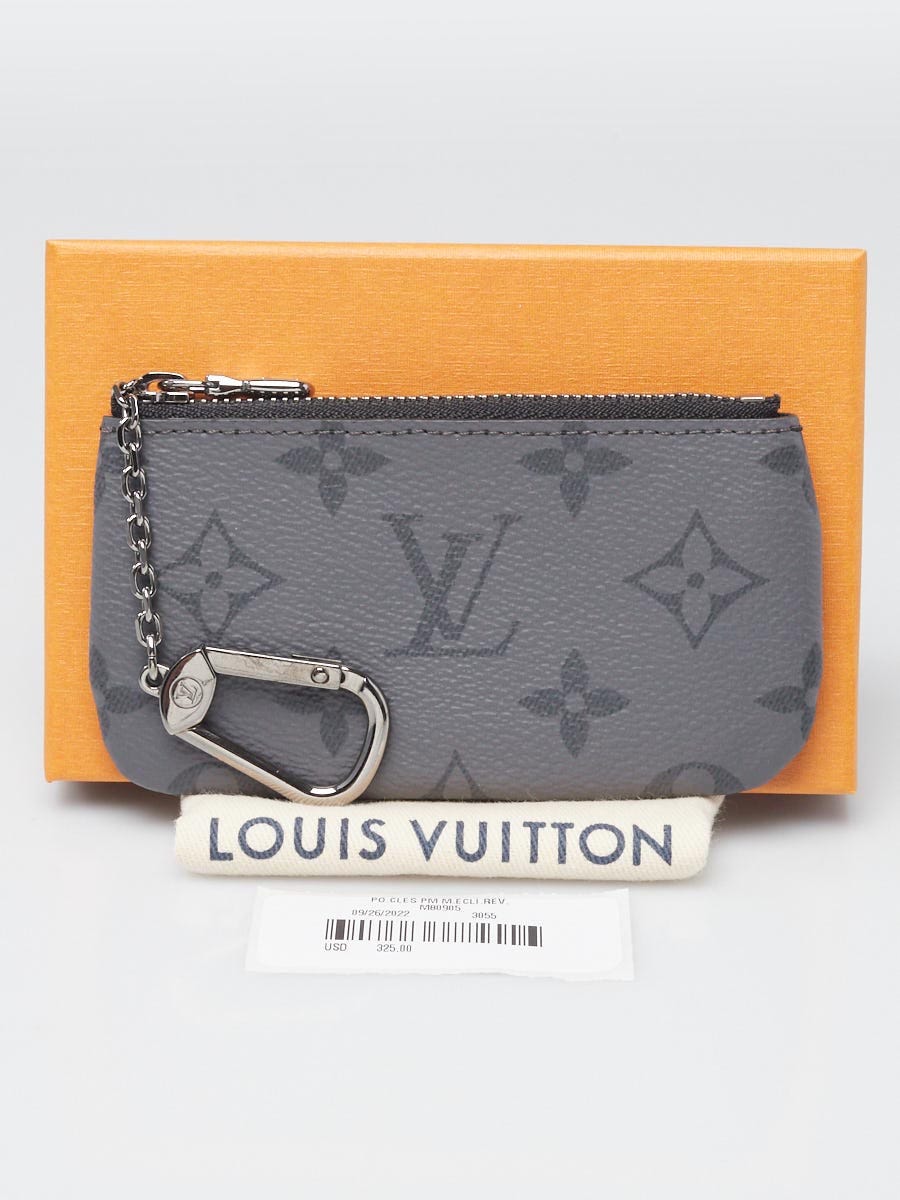 IT'S ABOUT TIME! New Louis Vuitton Monogram Eclipse Reverse Key Pouch