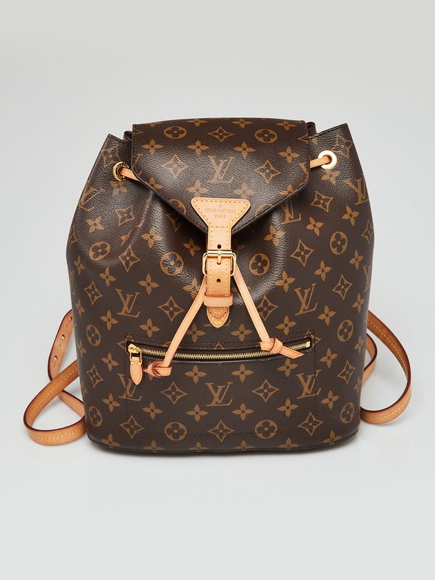louis vuitton backpack montsouris mm monogram canvas Accompanied by dust bag Foldover flap closure Our products are 100% genuine. Louis Vuitton Montsouris PM NM