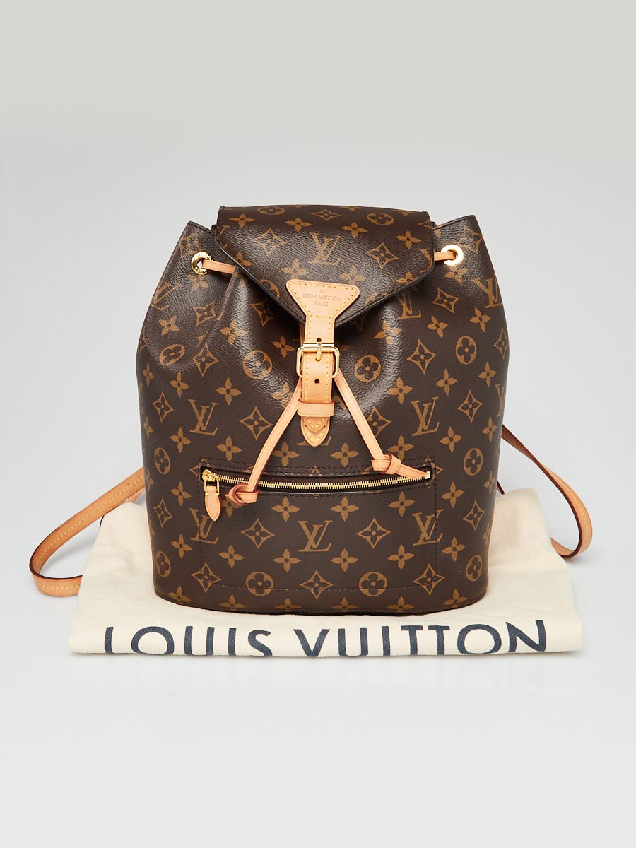 Louis Vuitton Monogram Canvas Montsouris MM Backpack Bag - Yoogi's