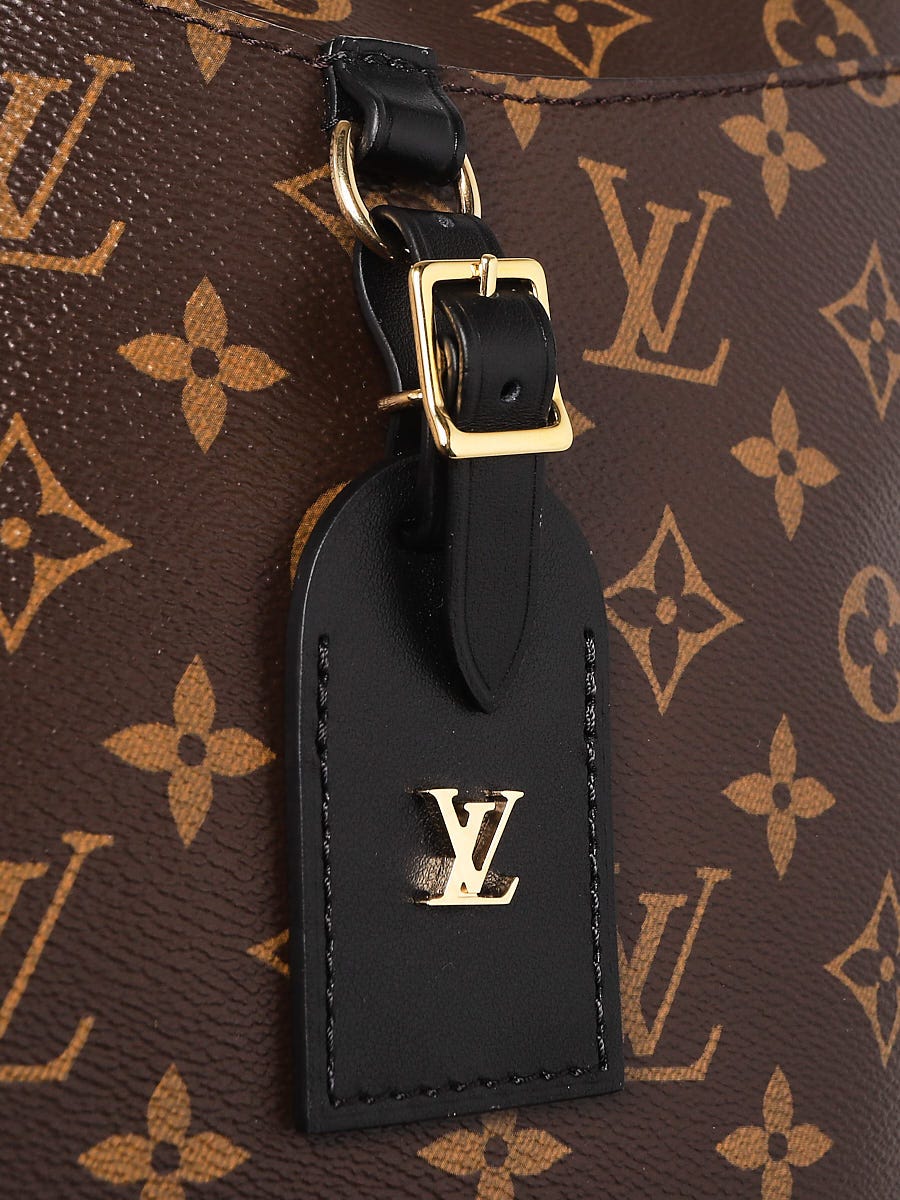 Louis Vuitton Black Monogram Canvas Odeon NM MM Tote Bag - Yoogi's Closet