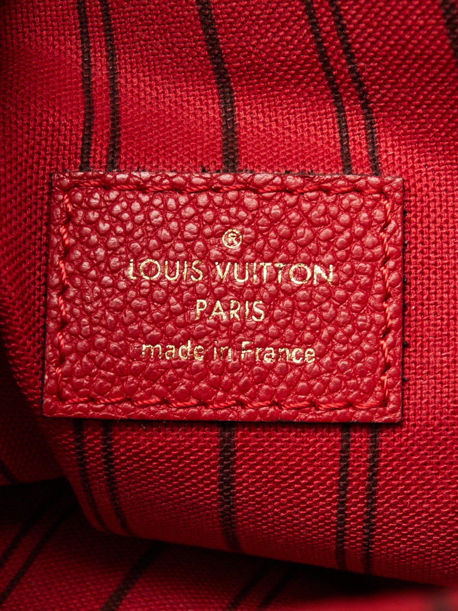 Louis Vuitton Empreinte Pochette Metis Cerise