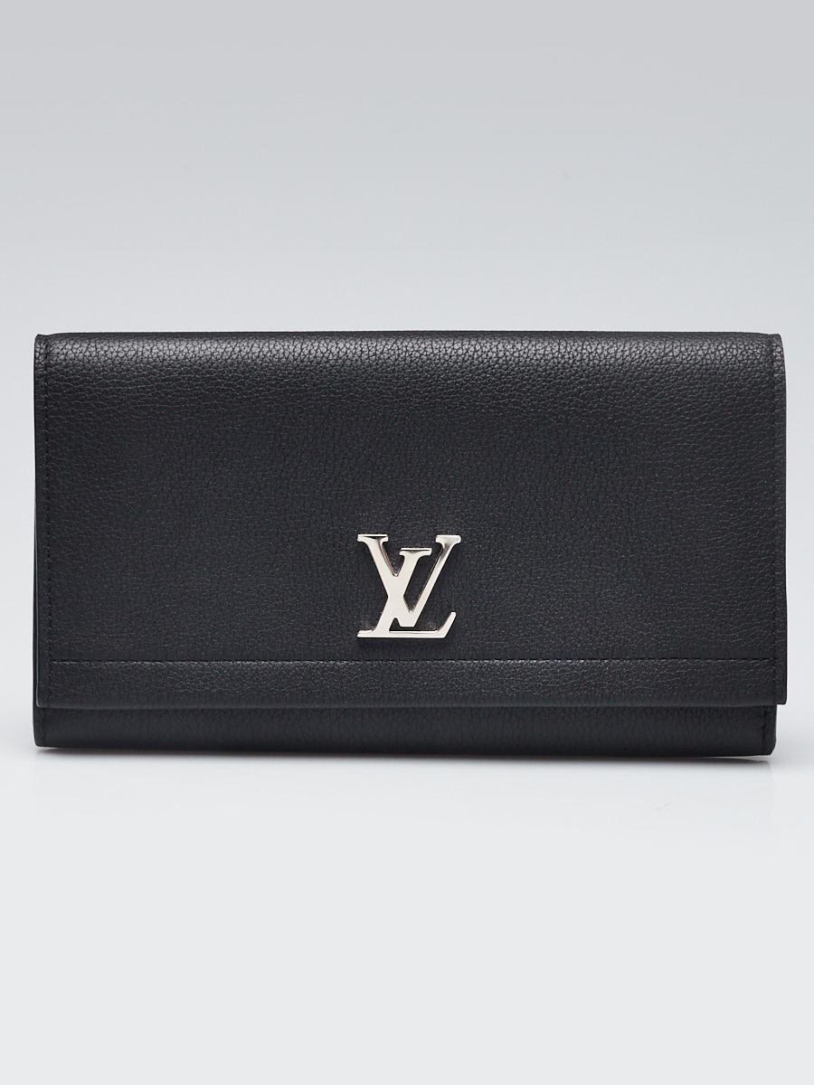 Louis Vuitton Black Soft Calfskin Mylockme Satchel Matte Black