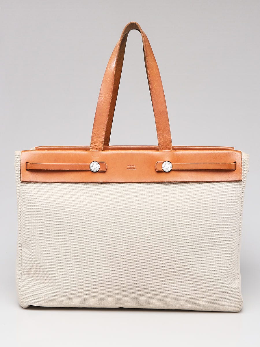 Hermes, Bags, Hermes Authentic Gently Used Canvas Tote