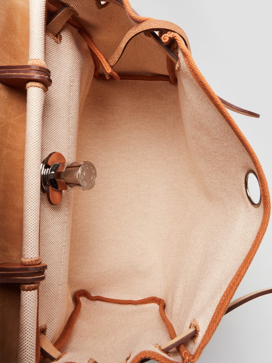 Hermes 31cm Vache Hunter Toile Pegase Pop Herbag Zip PM Bag