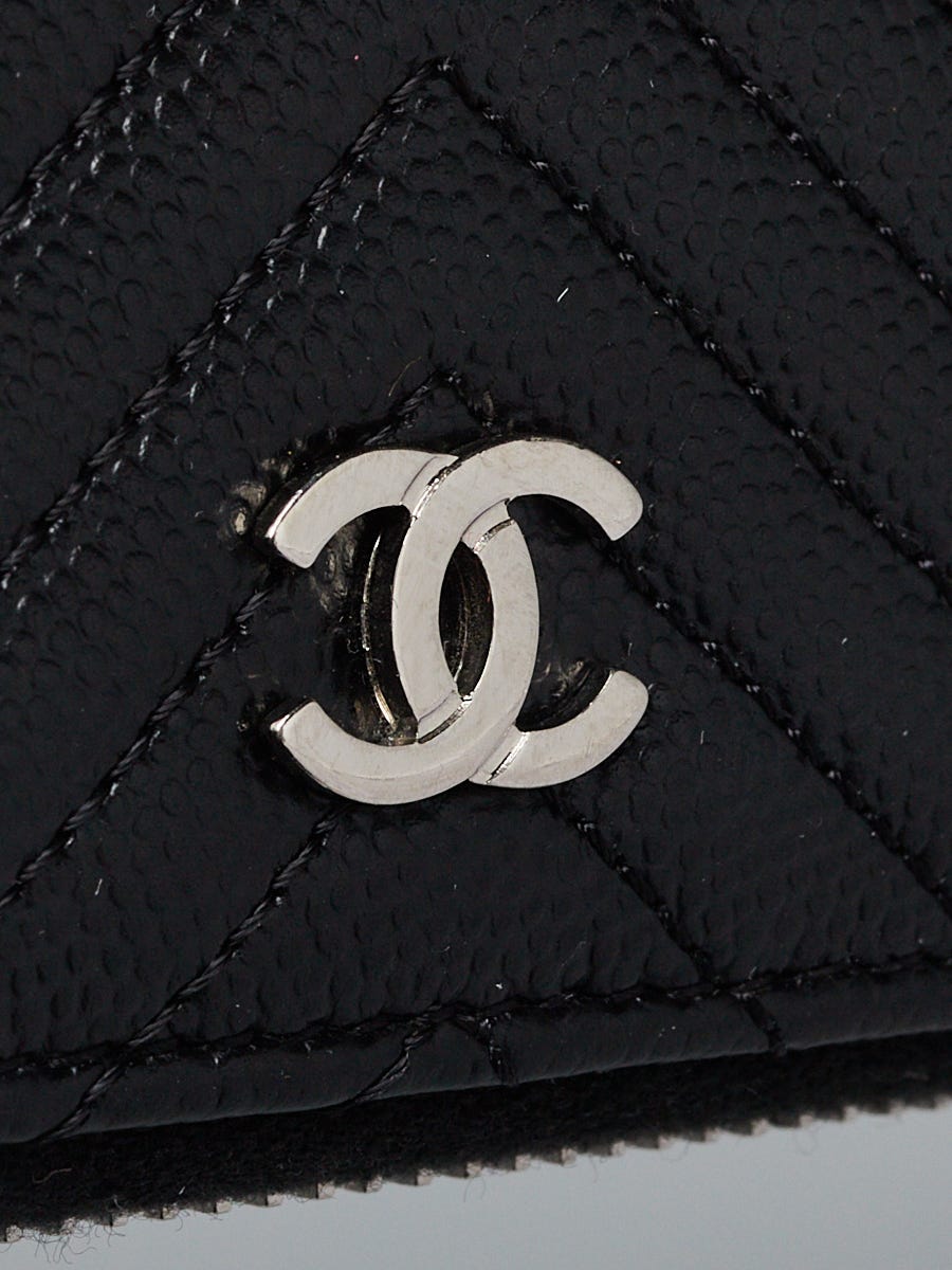 楽天市場】≪Brand new≫ CHANEL Zip Long Walette Black Gold