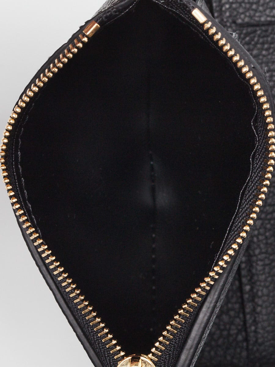 Louis Vuitton Black Monogram Empreinte Leather Victorine Wallet - Yoogi's  Closet