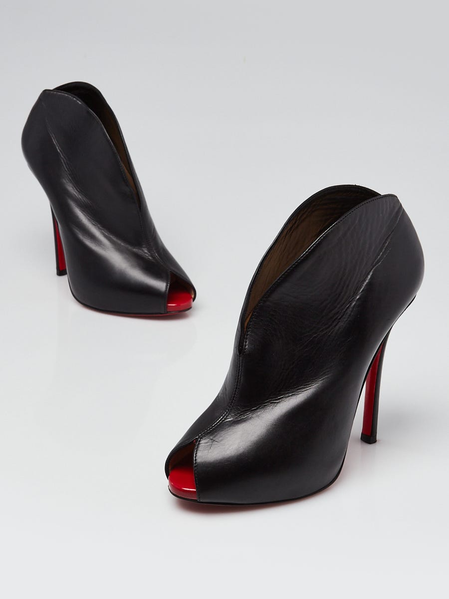 Louboutin peep toe best sale