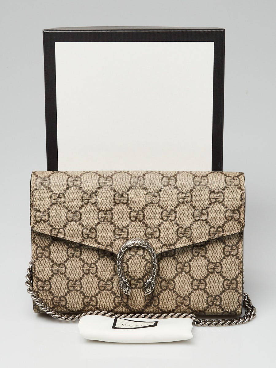 Gucci GG Supreme Mini Chain Bag - Farfetch