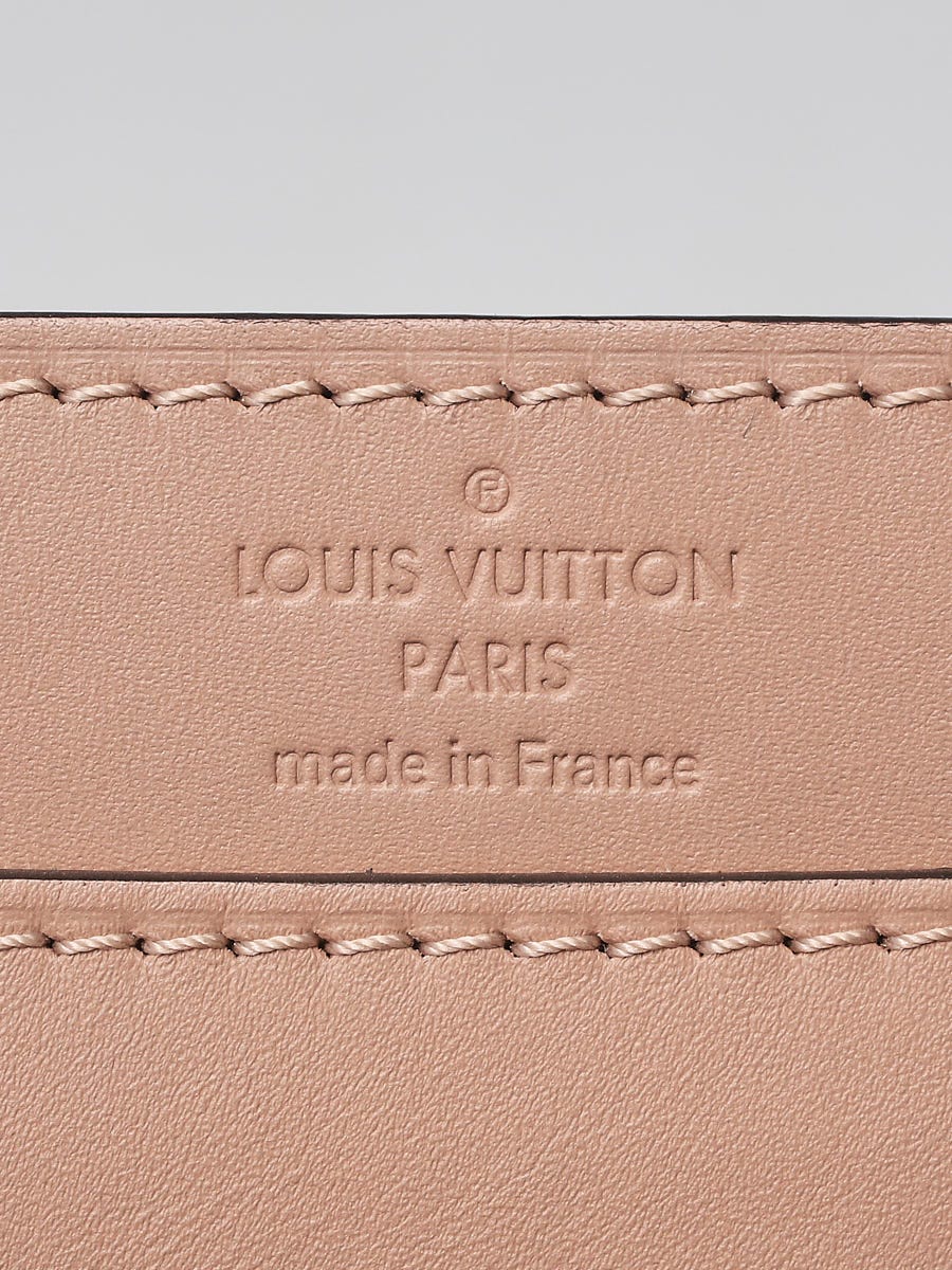 Louis Vuitton Black Calfskin Leather Chain Louise Clutch Bag - Yoogi's  Closet